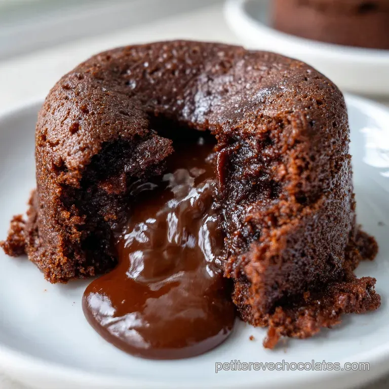 Le Moelleux au Chocolat du Chef : Coeur Tendre