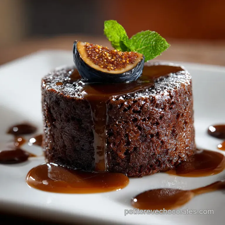 Le Moelleux Sublime Chocolat Noir Intense Cœur de Caramel au Beurre Salé