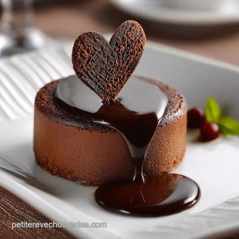 Pâtisseries au chocolat Le Moelleux Cœur Noir gâteau fondant intense