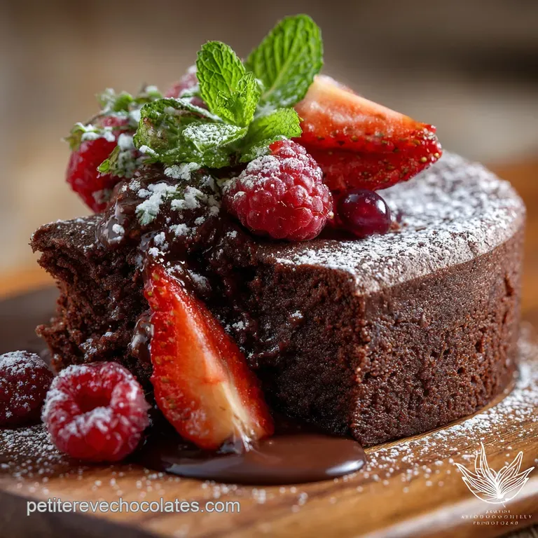 Le Moelleux Royal au Chocolat Noir LEssentiel de la Gourmandise