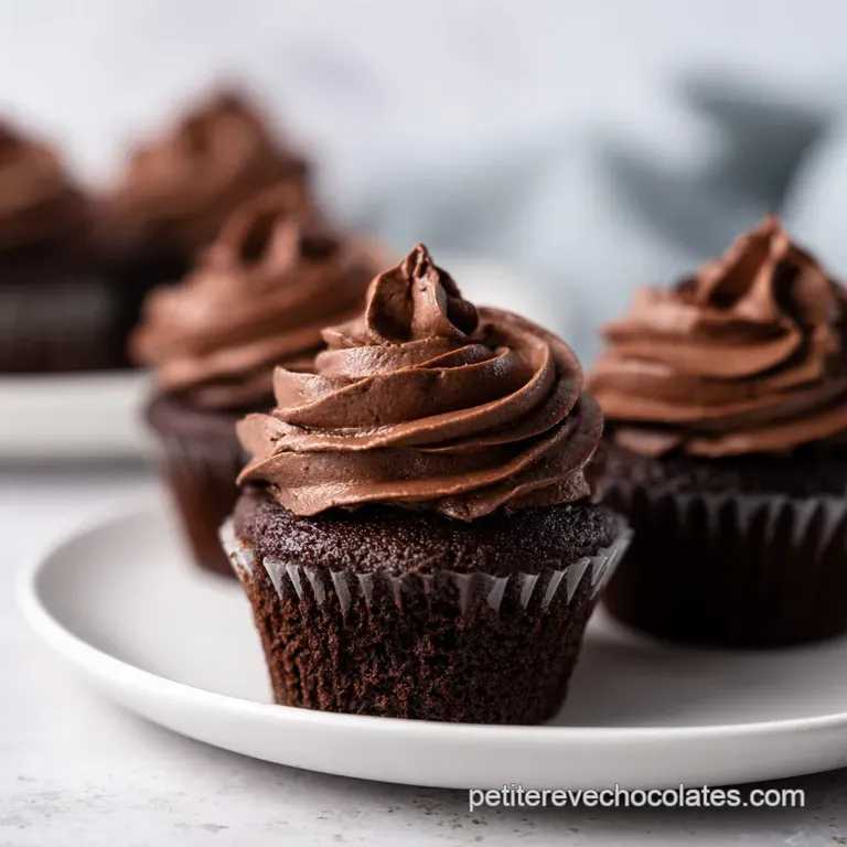 Cupcake Chocolat Maison: Ultra Moelleux