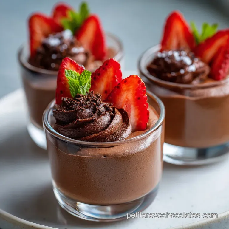 Mousse au Chocolat Onctueuse