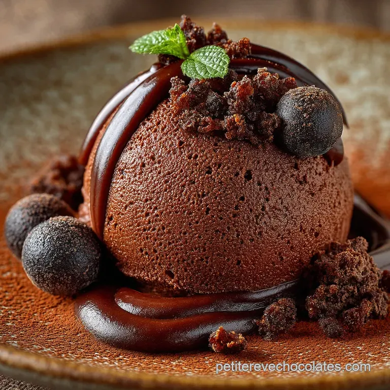 Le Péché Mignon Mousse au Chocolat Classique Naturellement Sans Gluten presentation