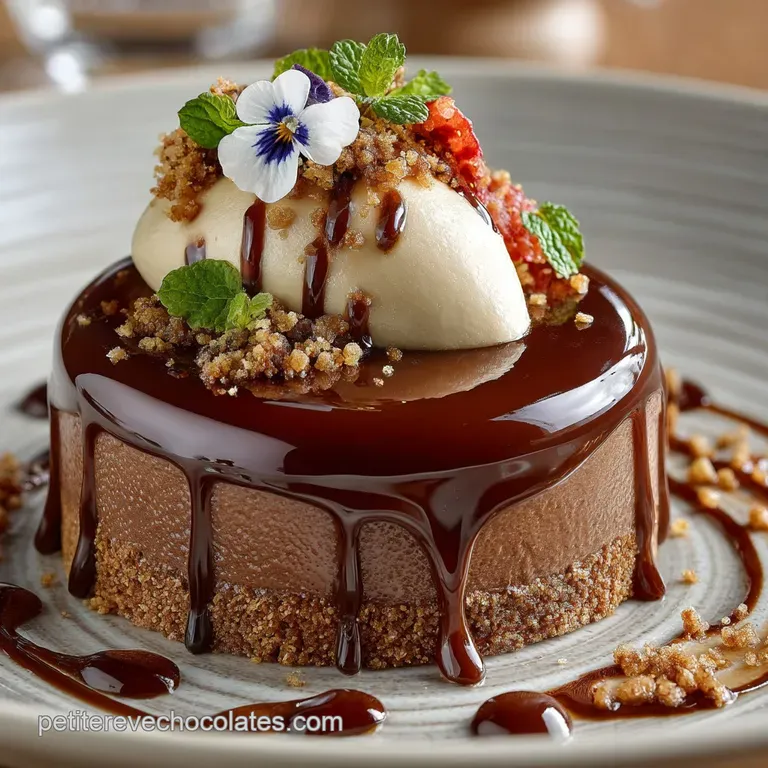 La Mousse au Chocolat Blanc Aérienne et Inratable LÉlégance Simplifiée presentation