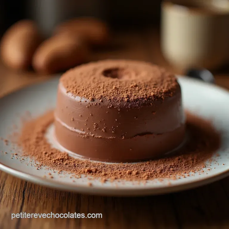 La Mousse au Chocolat Classique Légèreté et Intensité du GrandMère presentation