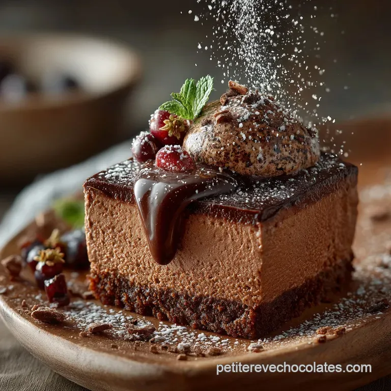 La Symphonie Chocolatée Mousse au Chocolat Mascarpone ExtraOnctueuse presentation