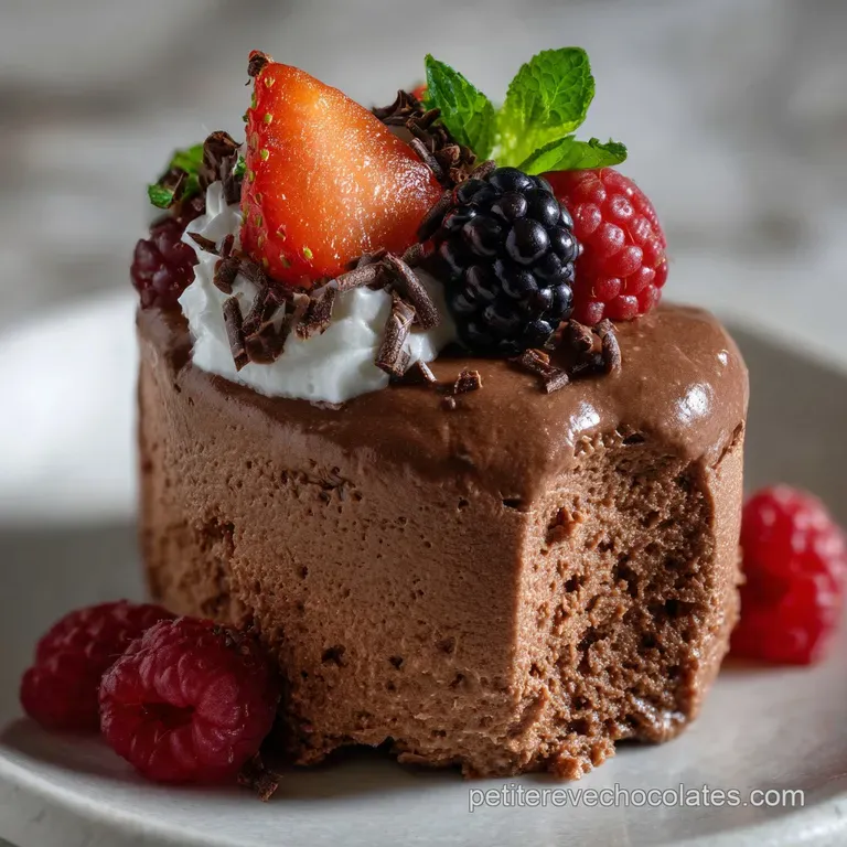 Authentique et Dlicieuse Mousse Au Chocolat : Le Classique Parfait
