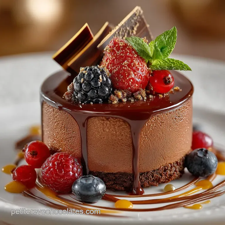 La Mousse au Chocolat Cœur de Paris LIrrésistible Légèreté presentation