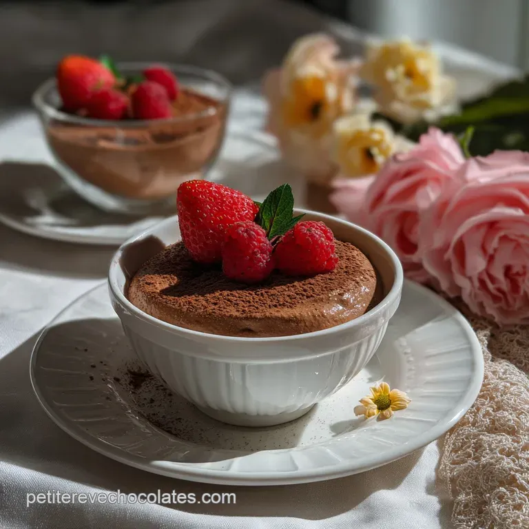 Mousse au chocolat hyper facile : La L&eacute;g&egrave;ret&eacute; Absolue
