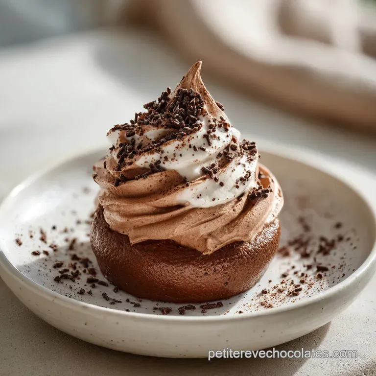 Mousse au Chocolat L&eacute;g&egrave;re et A&eacute;rienne