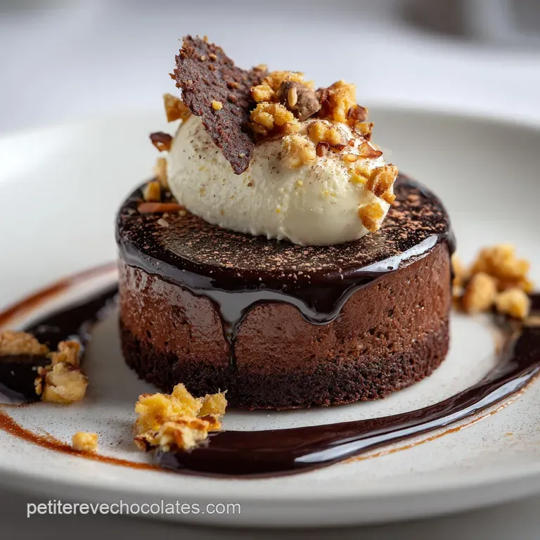 Le Voile de Paris Mousse au Chocolat Noir Intense Douceur Mascarpone presentation