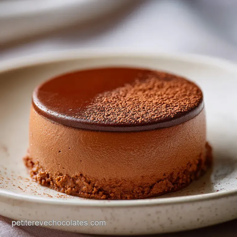 Elegant chocolate mousse in a stemmed glass. Garnished with delicate chocolate shavings, hinting at a rich, velvety texture.