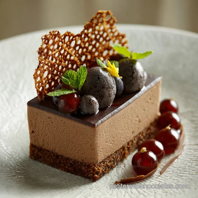 Mousse au chocolat de Christophe Michalak : Le secret du Nuage de Chocolat parfait.