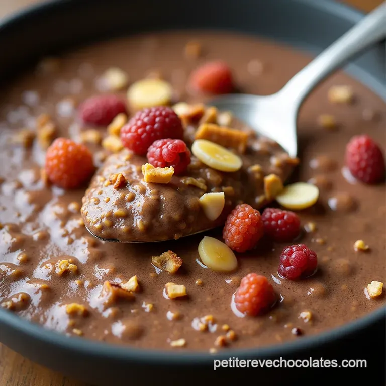 Le Croustillant du Matin Muesli Maison Intense au Cacao et Éclats de Noix de Pécan