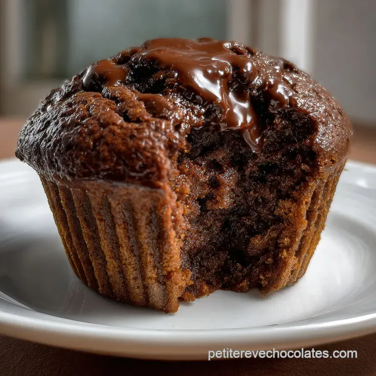 Muffin Chocolat Moelleux &agrave; Mie A&eacute;r&eacute;e