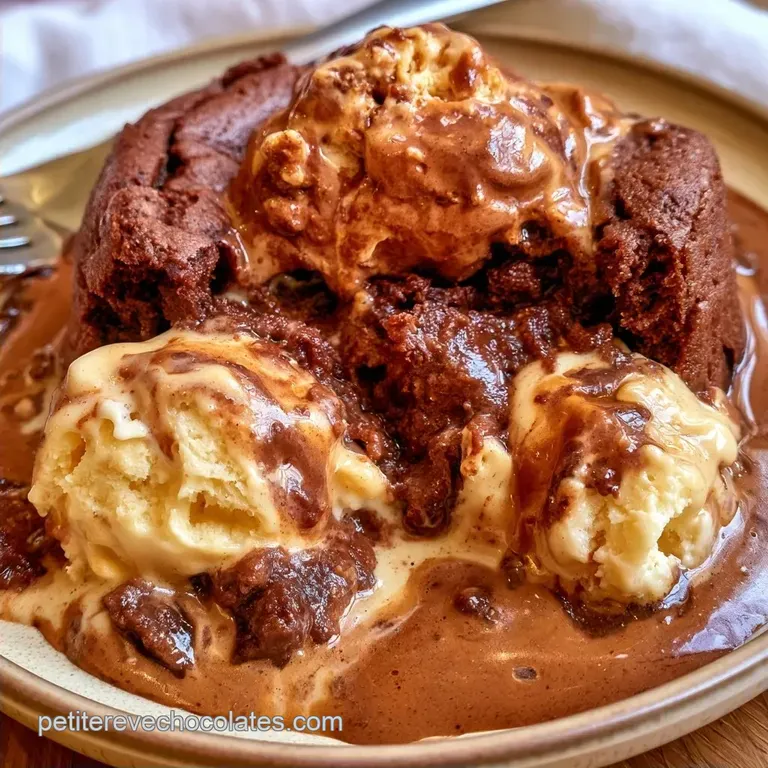 Mug Cake Chocolat Glace au C&oelig;ur Coulant