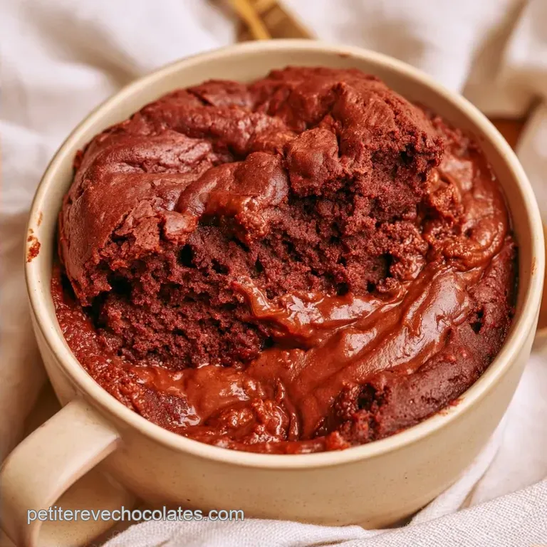 Mug Cake Chocolat Sans Balance au Cacao Amer