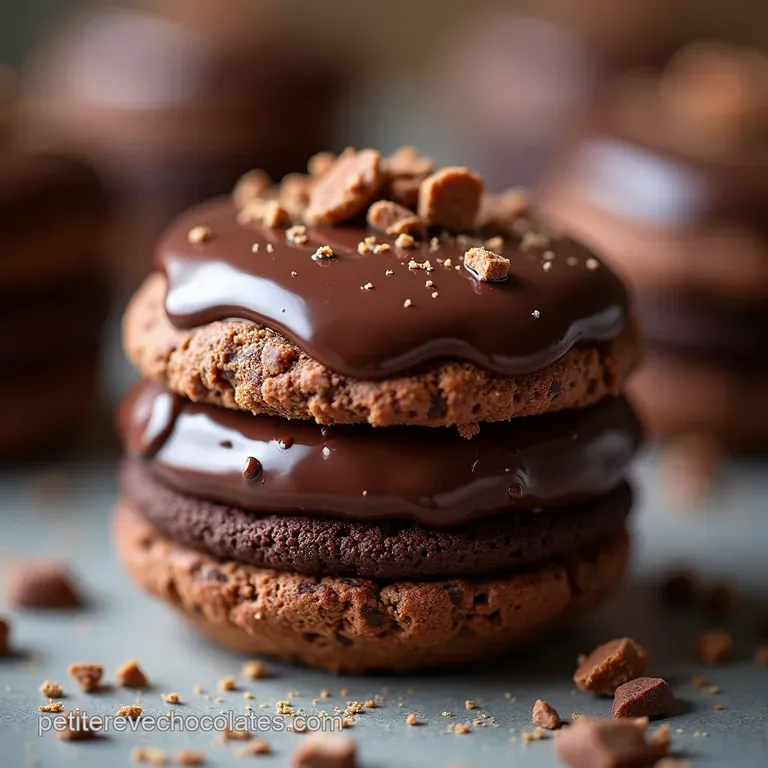 Le Glaçage Miroir Parfait Nappage Chocolat Noir UltraBrillant pour Pâtisseries