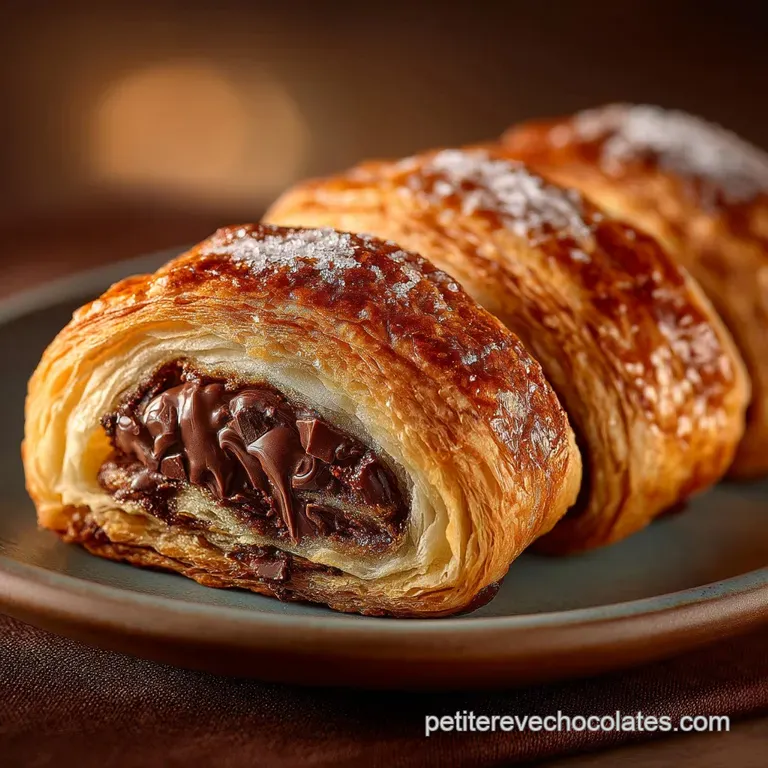 Pain au Chocolat Maison Technique pro pour un feuilletage parfait