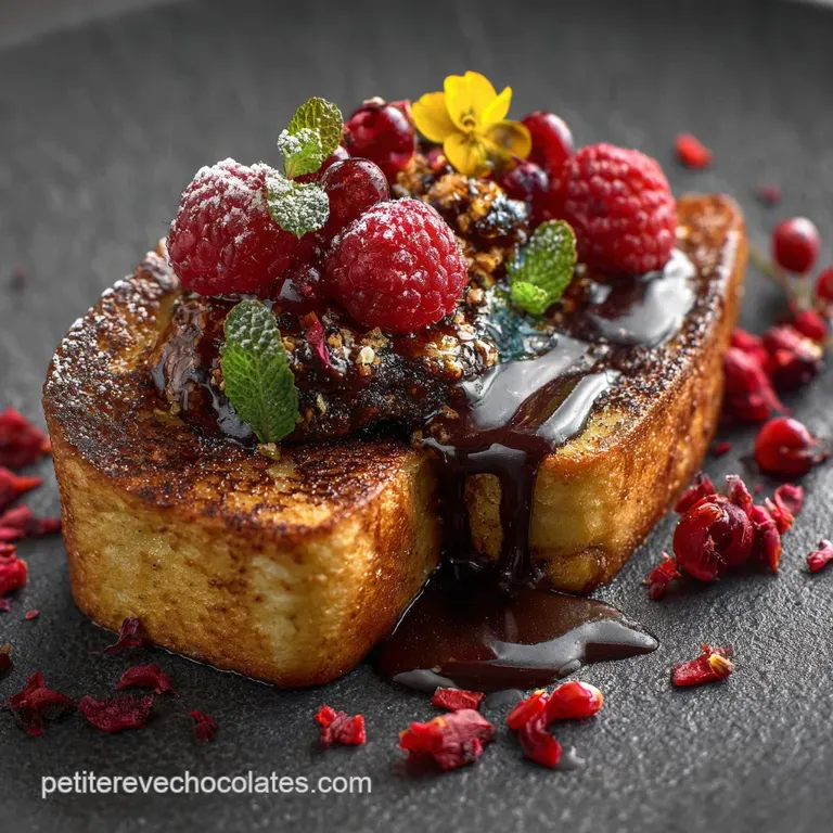 Le Pain Perdu Classique et Crémée Croustillant Dehors Fondant Dedans