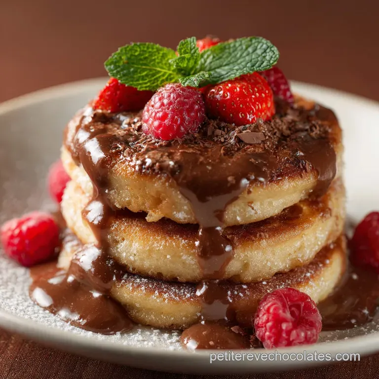 Pancakes Moelleux Et &Eacute;pais Le Secret Des Blancs Mont&eacute;s Pour Un Souffl&eacute; presentation