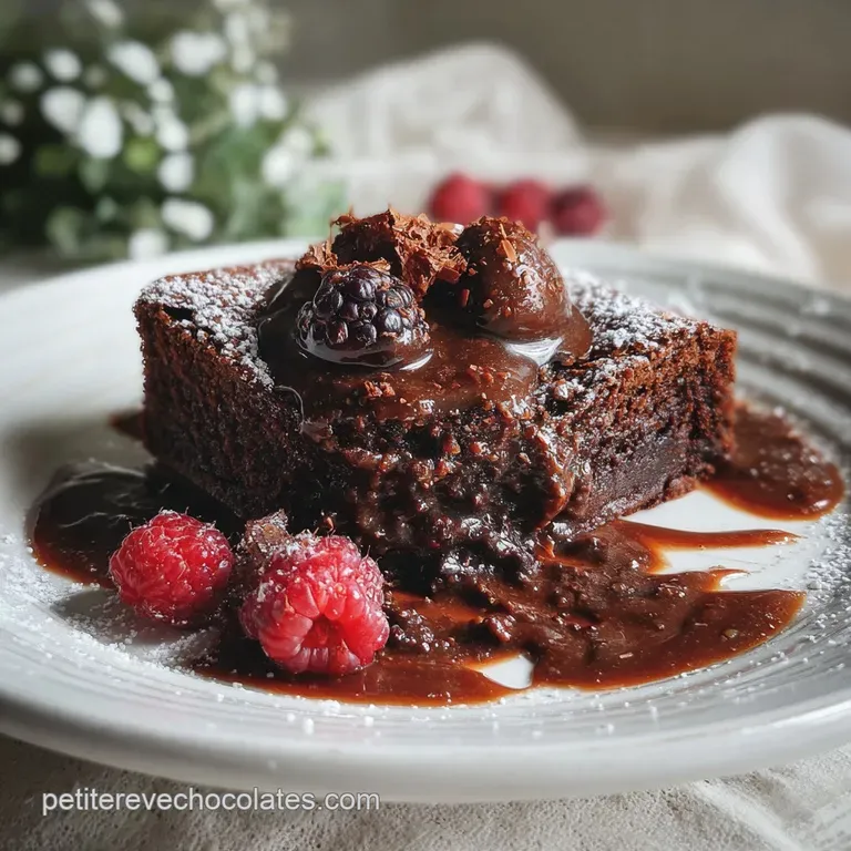 Pudding Brownie au Chocolat Ina Garten