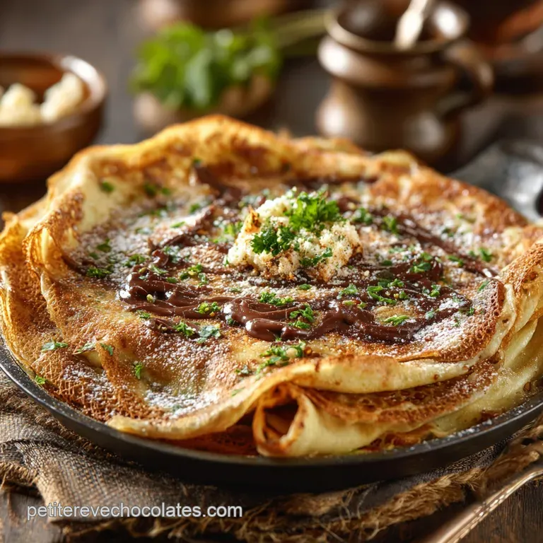 Crêpe salée bretonne : Les Véritables Galettes de Sarrasin Complètes