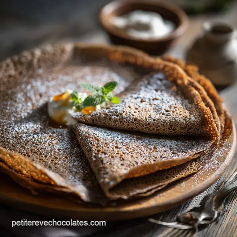 Cr&ecirc;pe Au Sarrasin : Recette De La Galette Bretonne Traditionnelle Et Sans Gluten presentation