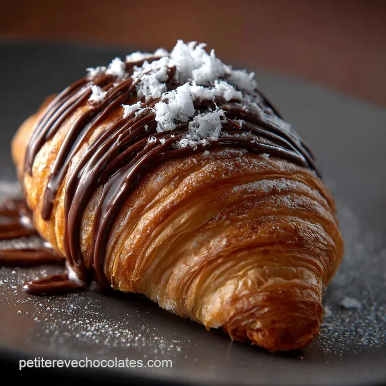 Croissant Au Chocolat De Ma&icirc;tre P&acirc;tissier Le Secret Du Feuilletage Parfait presentation