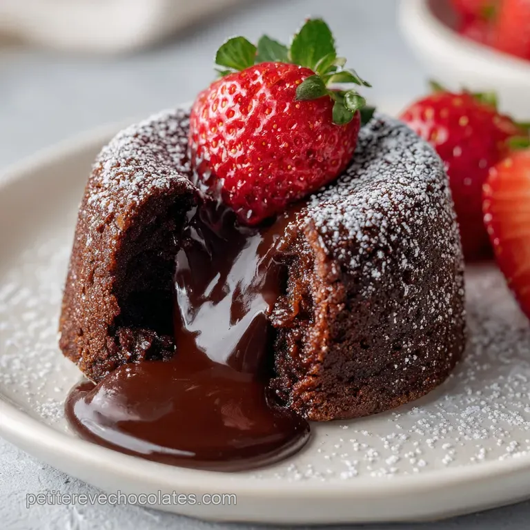 Recette Moelleux Chocolat: C&oelig;ur Velout&eacute;