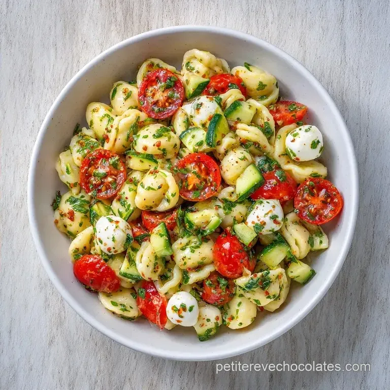 Recette Salade P&acirc;tes Express: Fra&icirc;cheur &Eacute;clatante