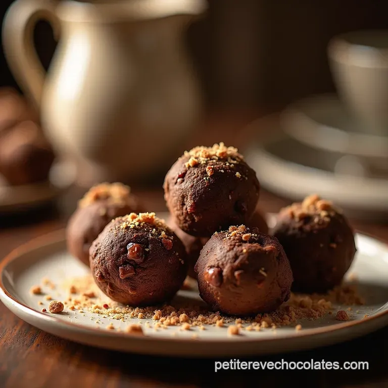 Rochers Croustillants au Chocolat Noir Intense et Noisettes Torréfiées presentation