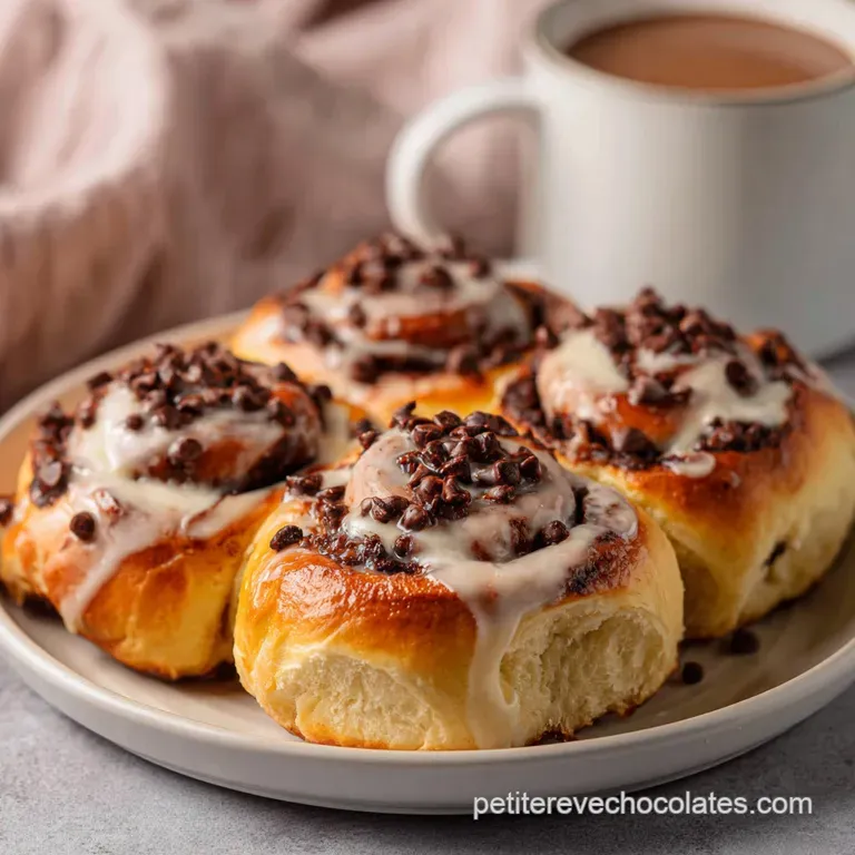 Hot Cocoa Cinnamon Rolls : Le Roul&eacute; Moelleux Ultime presentation