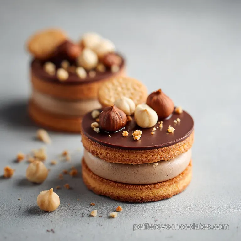 Sablés aux noisettes et au chocolat : La recette fondant du goûter presentation