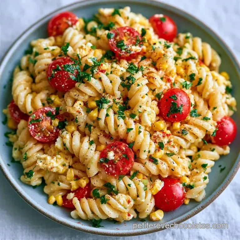 Salade de P&acirc;tes &agrave; la Mayonnaise L&eacute;g&egrave;re et Cr&eacute;meuse