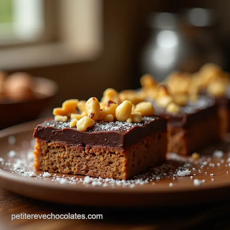 Tablette de Chocolat Intense aux Noix Grillées et Fleur de Sel Le Secret Bien Gardé du Pâtissier presentation