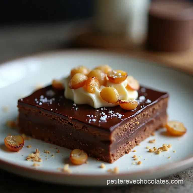 Tablette de Chocolat Intense aux Noix Grillées et Fleur de Sel Le Secret Bien Gardé du Pâtissier