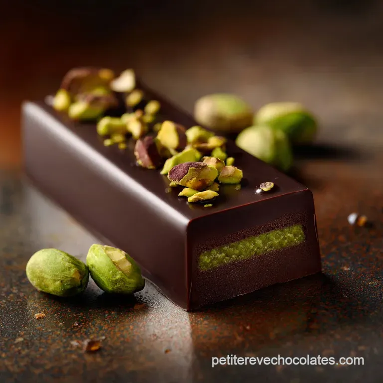 Tablette de chocolat pistache Recette du plaisir carré au noir 70