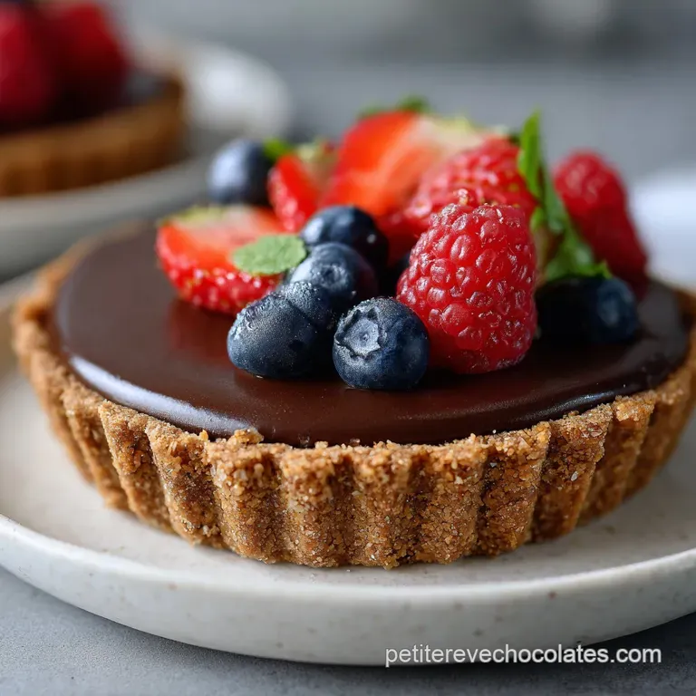 Tarte Au Chocolat Sans Cuisson