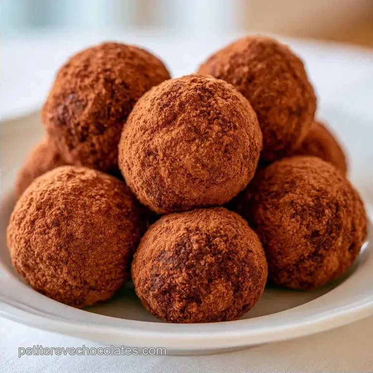 Truffes au Chocolat Maison