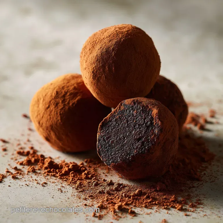Truffes au chocolat classiques : la recette fondante facile
