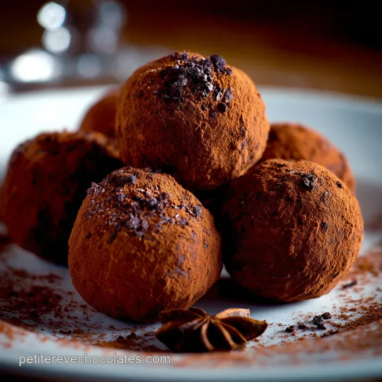 Truffes de Noël Classiques : La recette facile pour une ganache intense