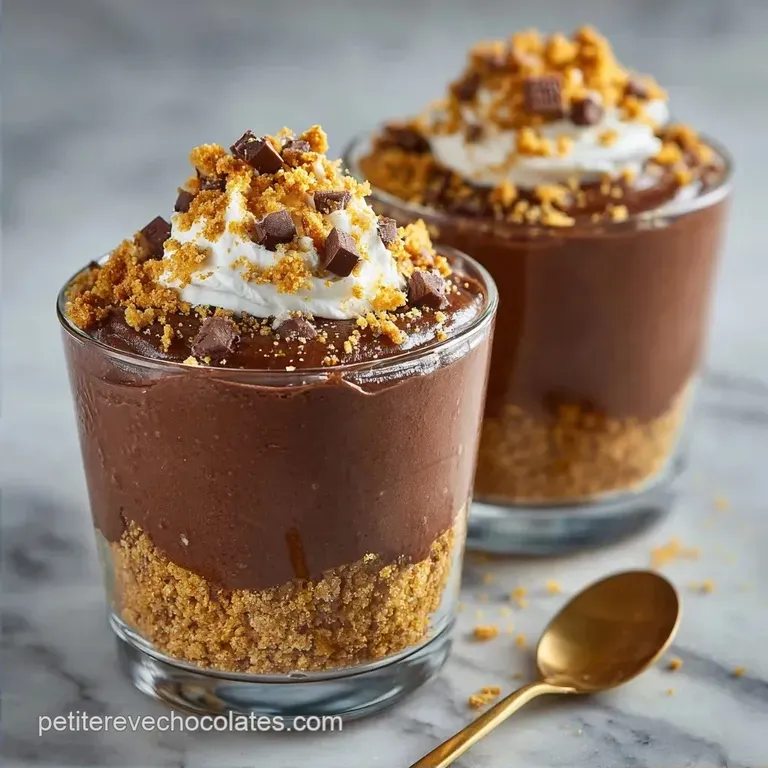 Verrine Au Chocolat: Onctueuse et Croustillante
